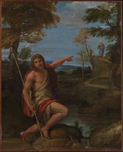 carracci st john baptist