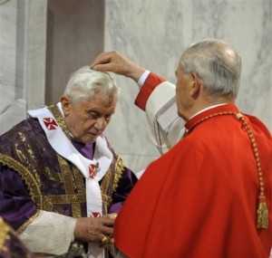 Italy Pope Ash Wednesday