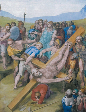 crucifixion of st peter